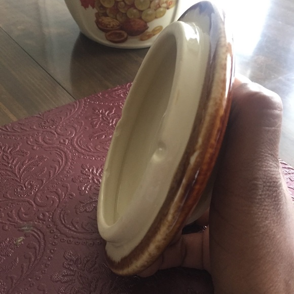 Vintage McCoy Fruit Festival Cookie Jar EUC - Picture 9 of 10